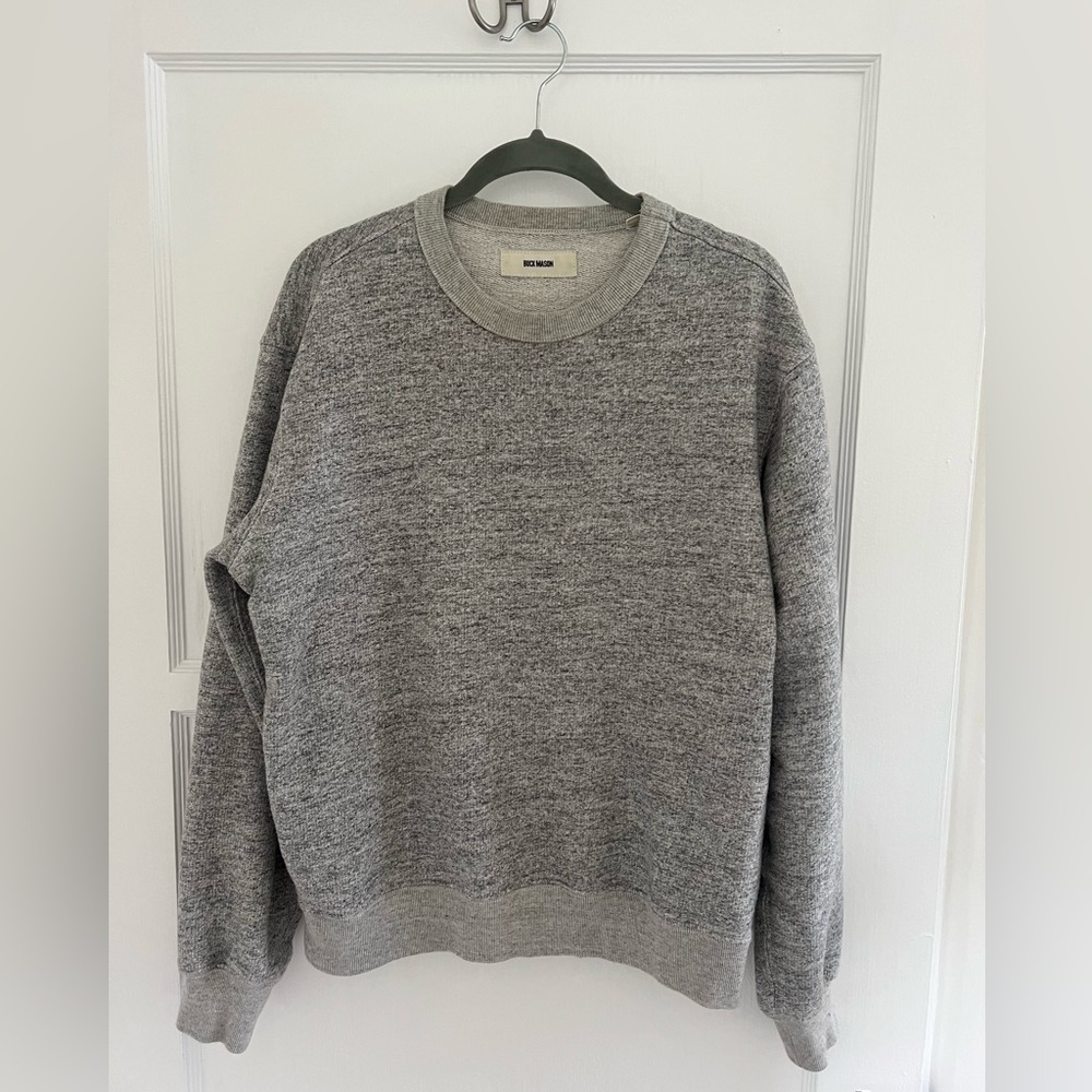Buck Mason interloop crewneck sweater